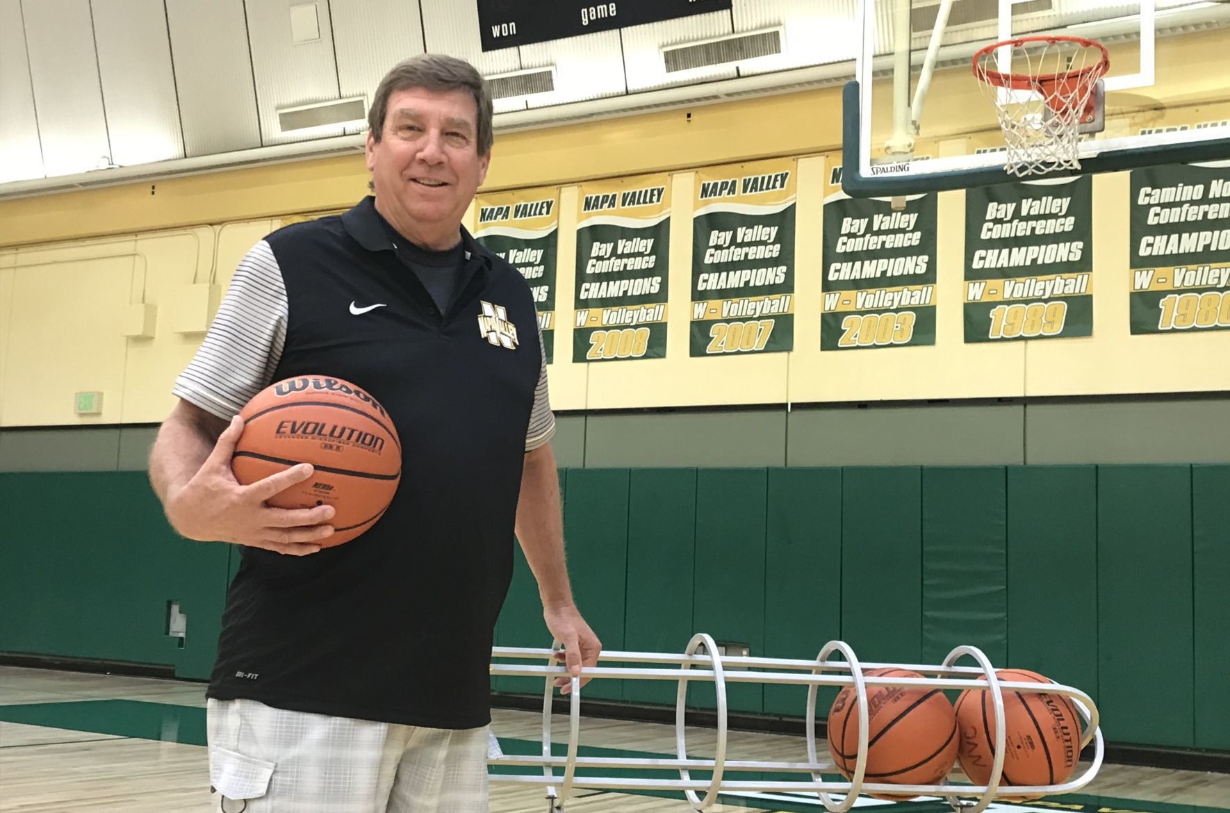 Paul DeBolt, Napa Valley College women's basketball head coach